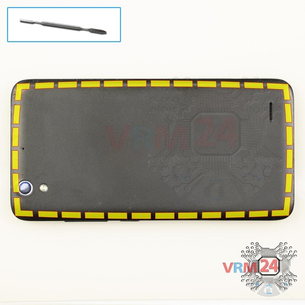 Ouvrez la coque arrière