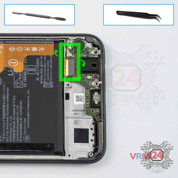 Desconecte el conector