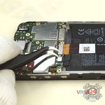 Desconecte el conector de la batería