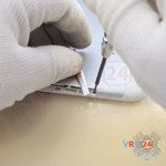 Unscrew one screw