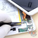 Disconnect the battery connector