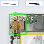 Remove the rear camera