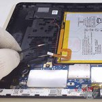 Déconnectez le connecteur de la batterie