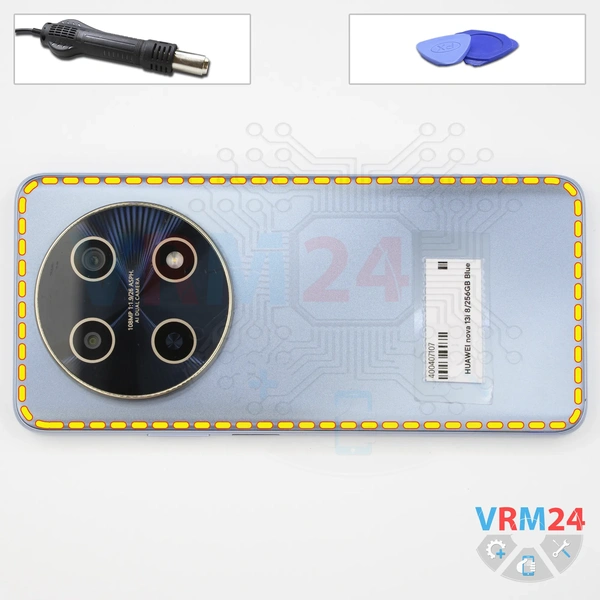 Ouvrez la coque arrière