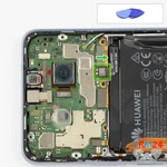 Déconnectez le connecteur de la batterie