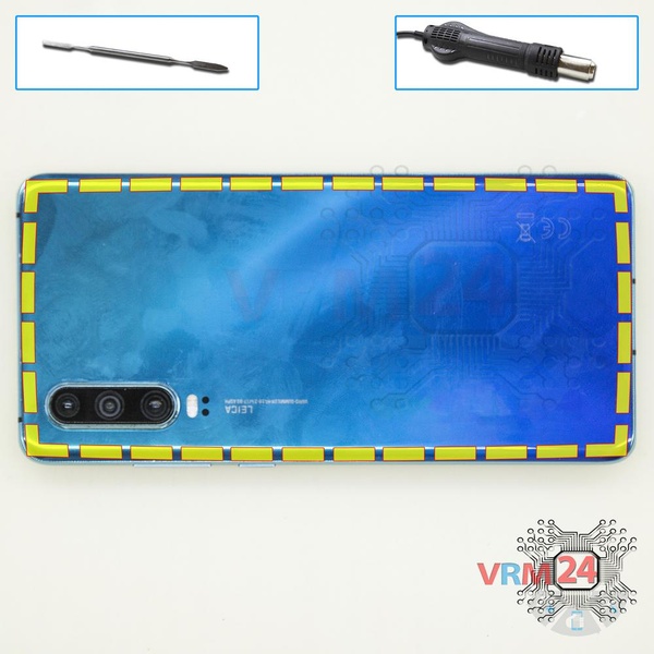 Ouvrez la coque arrière