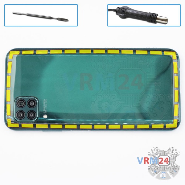 Ouvrez la coque arrière