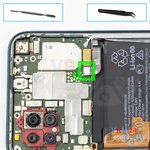 Déconnectez le connecteur de la batterie