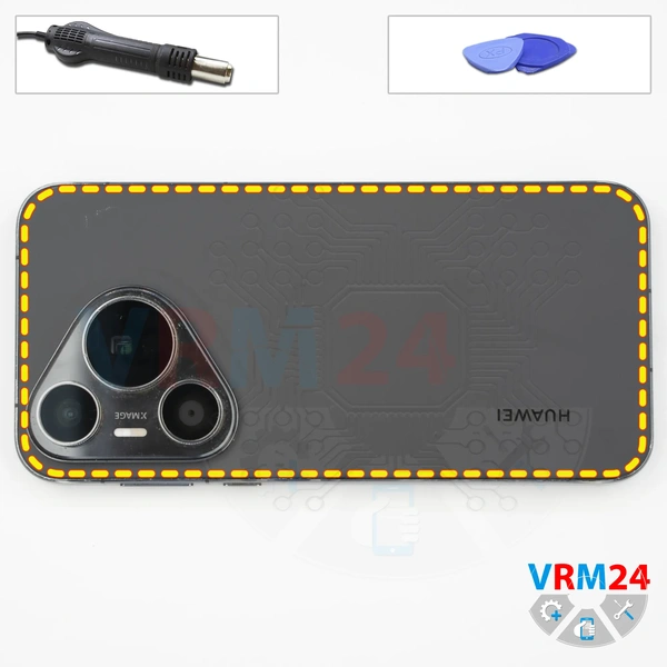 Ouvrez la coque arrière