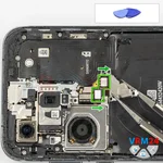 Déconnectez le connecteur de la batterie