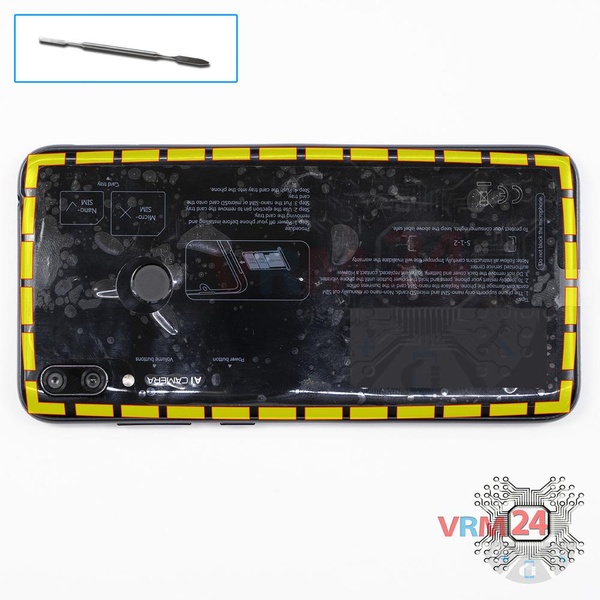Ouvrez la coque arrière