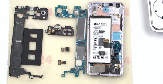 Как разобрать LG Q7 Q610