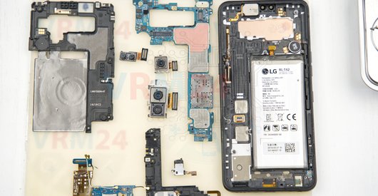 Como desmontar LG V50 ThinQ por si mesmo