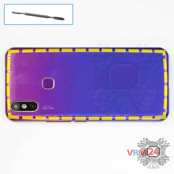 Ouvrez la coque arrière