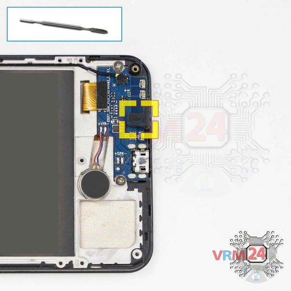 Ouvrez la coque arrière