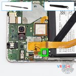 Déconnectez le connecteur de la batterie