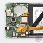 Déconnectez le connecteur de la batterie