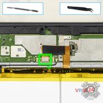 Déconnectez le connecteur de la batterie
