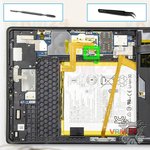 Déconnectez le connecteur de la batterie