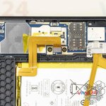 Déconnectez le connecteur de la batterie