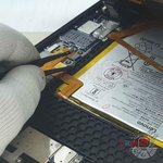Déconnectez le connecteur de la batterie