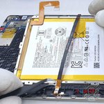 Déconnectez le connecteur de la batterie