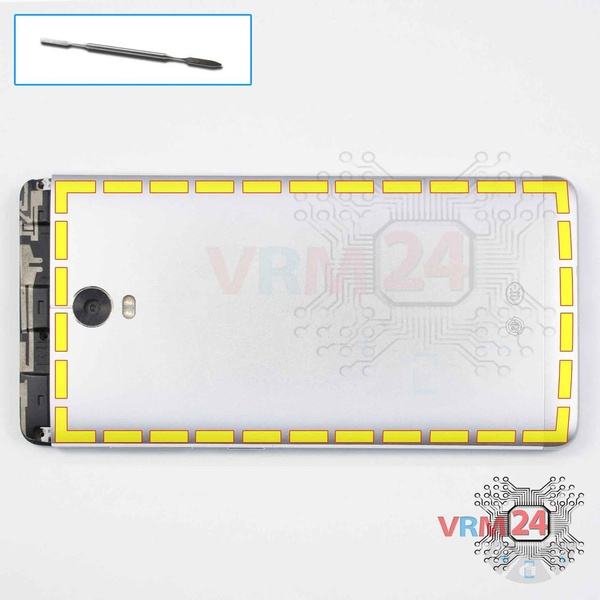 Ouvrez la coque arrière