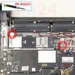 Desaparafusar os parafusos