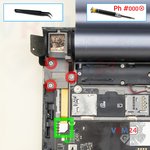 Desligar o conector da bateria