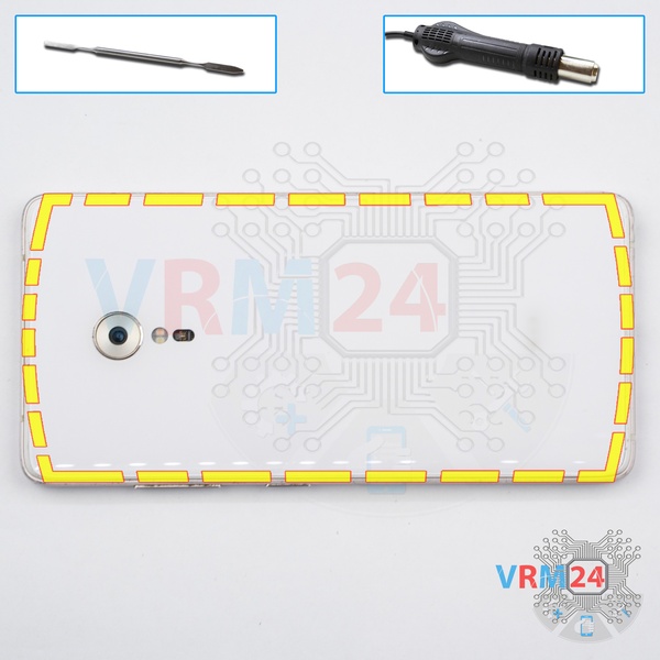 Ouvrez la coque arrière