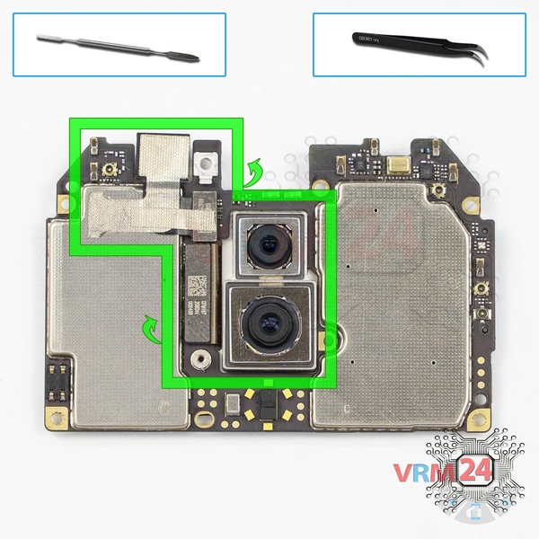 Remove the cameras