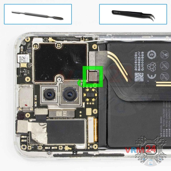 Desligar o conector da bateria