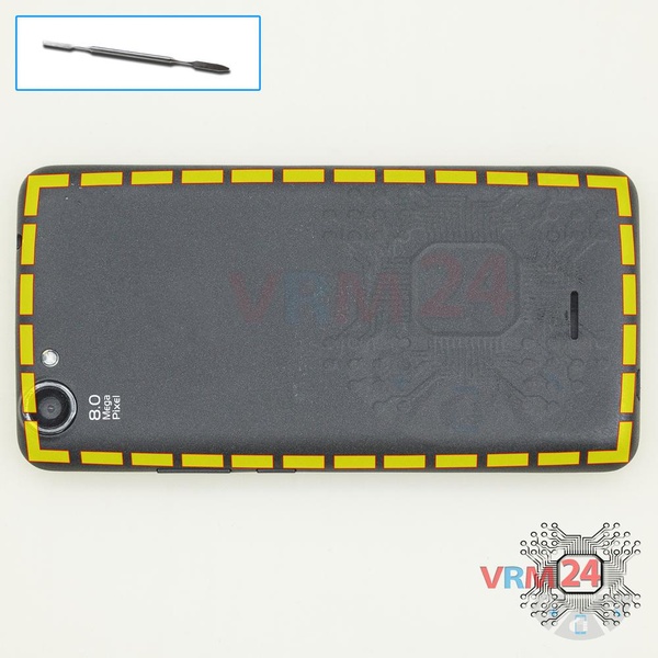 Ouvrez la coque arrière