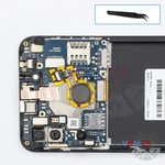 Retirar el sensor de huellas dactilares