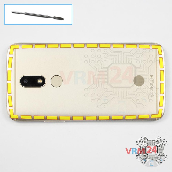 Ouvrez la coque arrière