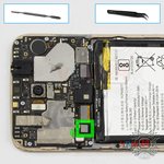 Déconnectez le connecteur de la batterie