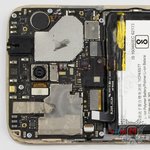 Déconnectez le connecteur de la batterie