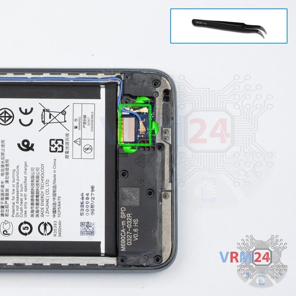 Disconnect the connectors