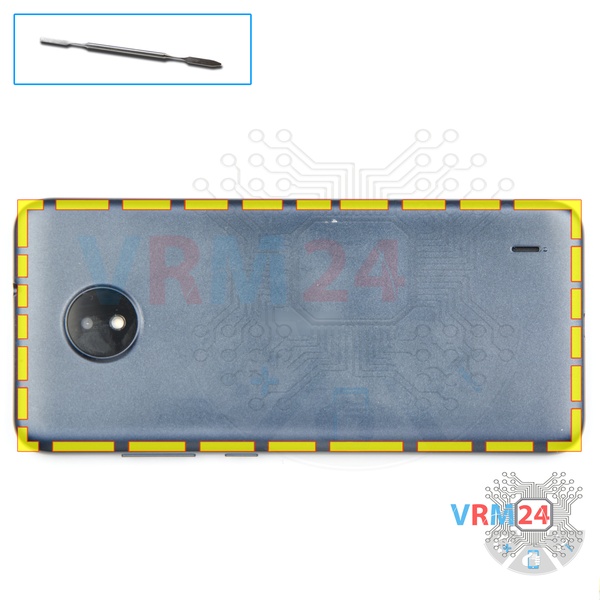 Ouvrez la coque arrière