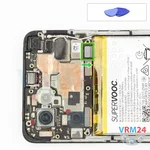 Déconnectez le connecteur de la batterie