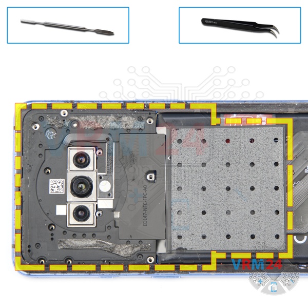 Ouvrez la coque arrière