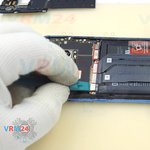 Déconnectez le connecteur de la batterie