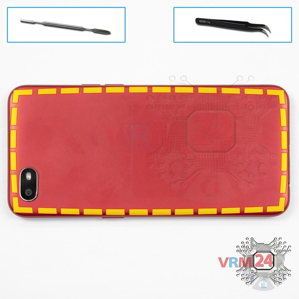 Ouvrez la coque arrière