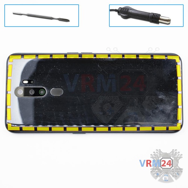 Ouvrez la coque arrière