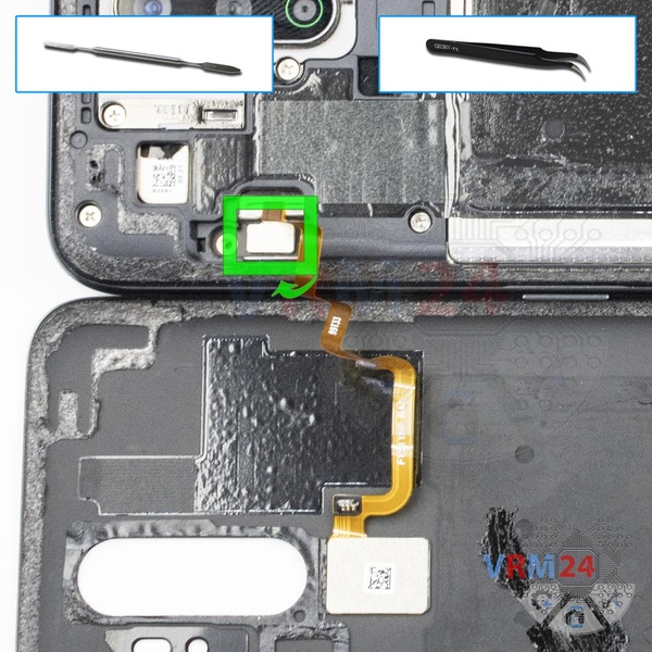 Déconnectez le connecteur