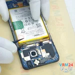 Déconnectez le connecteur de la batterie
