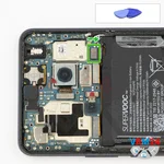Déconnectez le connecteur de la batterie