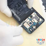 Déconnectez le connecteur de la batterie