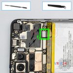 Desconecte el conector de la batería