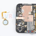 Retirar el sensor de huellas dactilares
